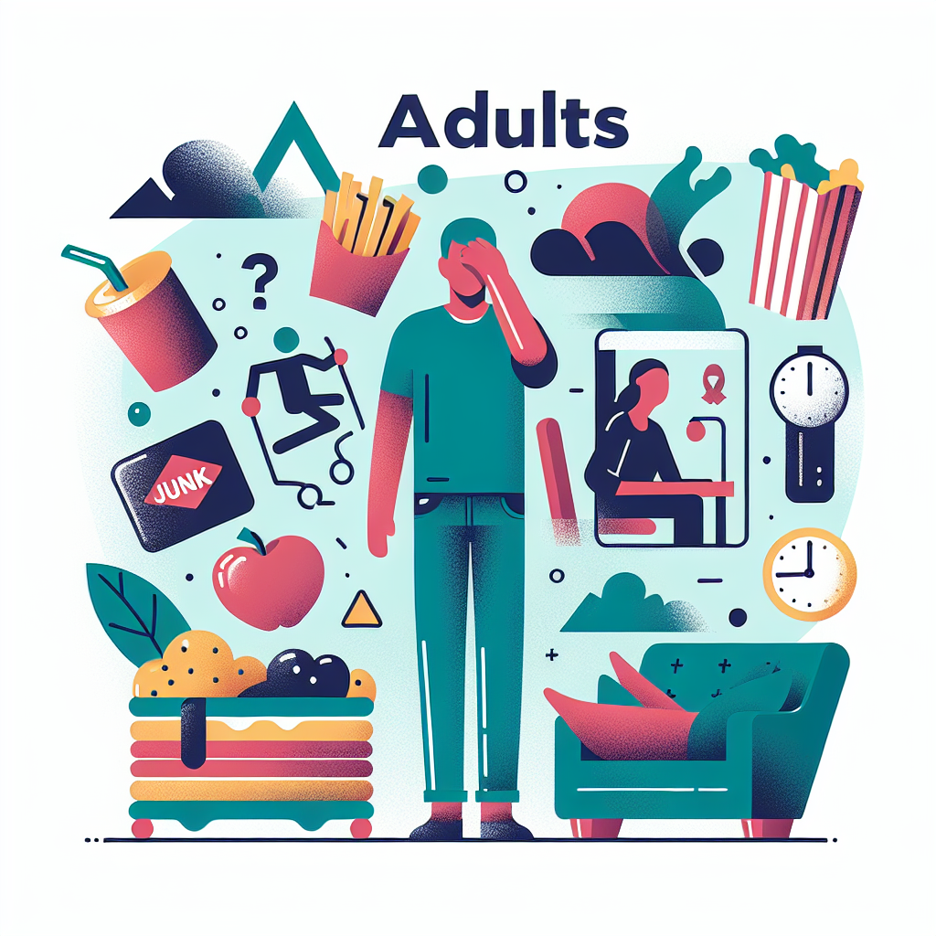 Dampak Gaya Hidup Tidak Sehat pada Kesehatan Fisik dan Mental Orang Dewasa