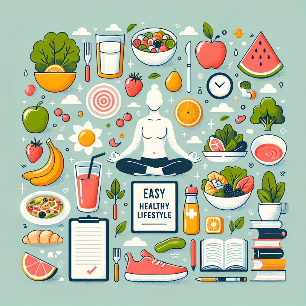 Ide Poster Gaya Hidup Sehat yang Mudah untuk Digambar