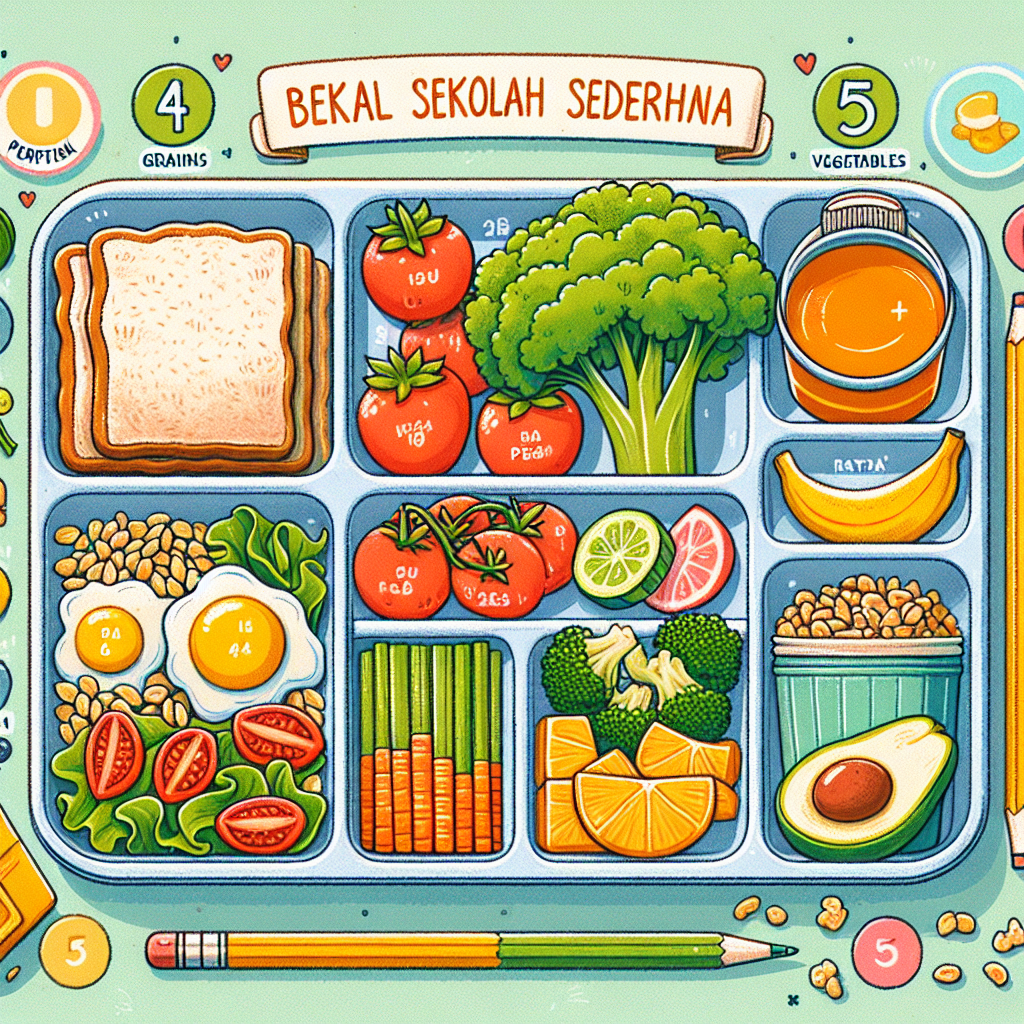 Bekal Sekolah Sederhana: Contoh Makanan 4 Sehat 5 Sempurna untuk Anak